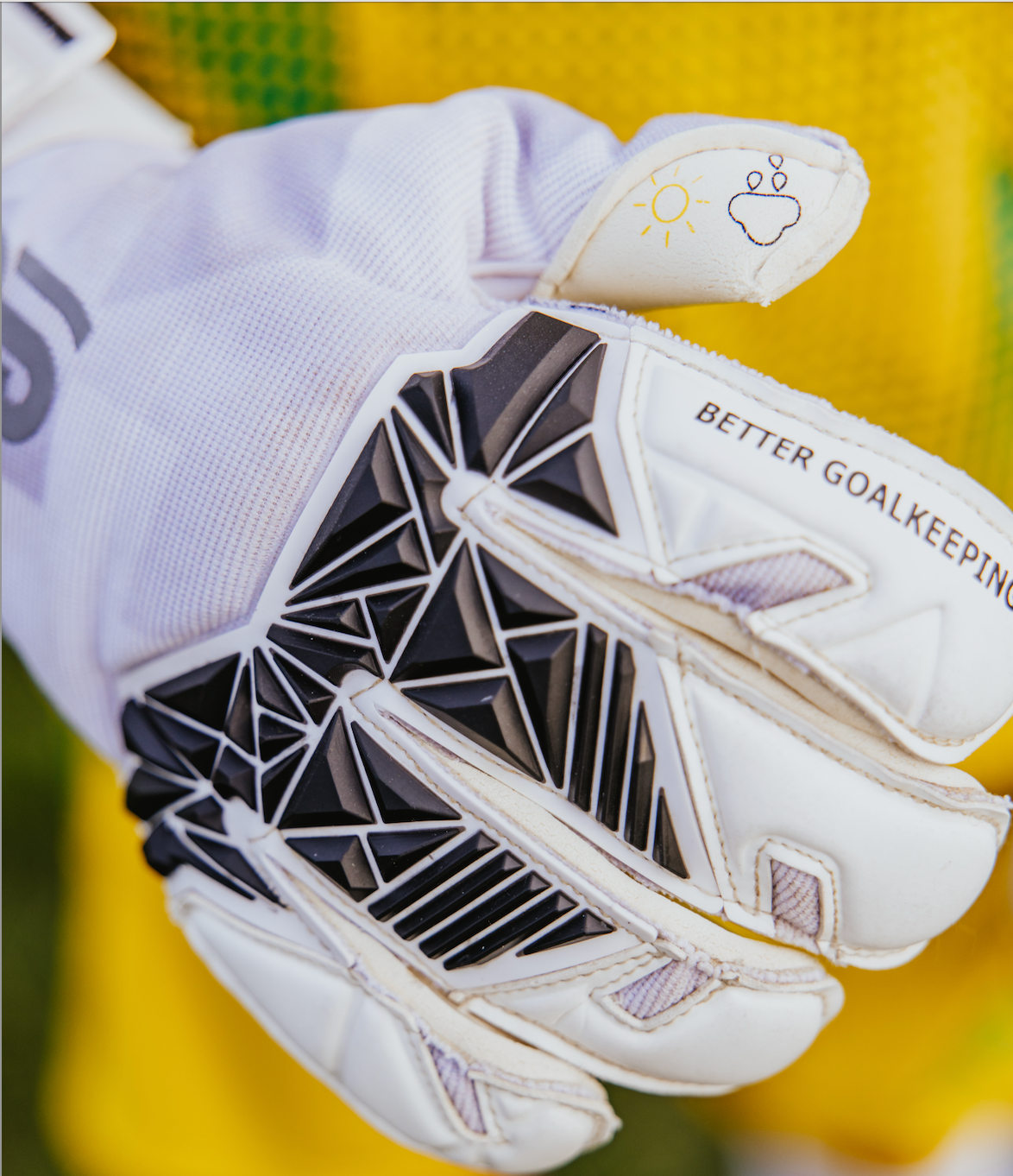 BG- Rolled Finger White/Black