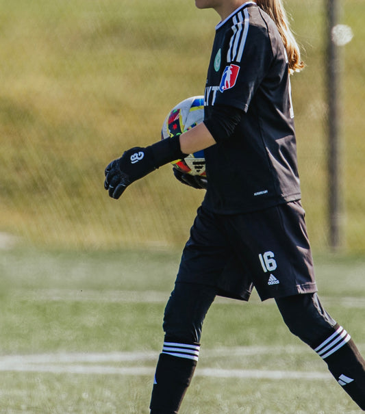 BG- Negative Cut White/Teal