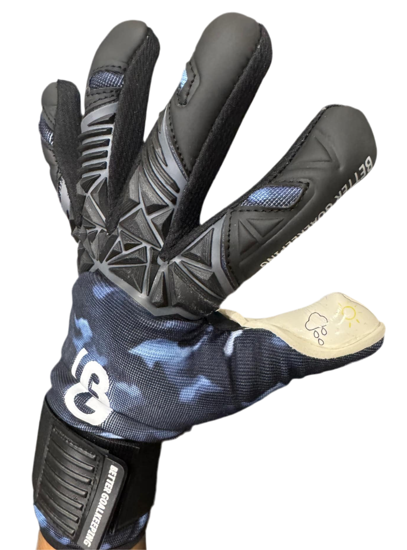 BG- Negative Cut Finger Black/Camo