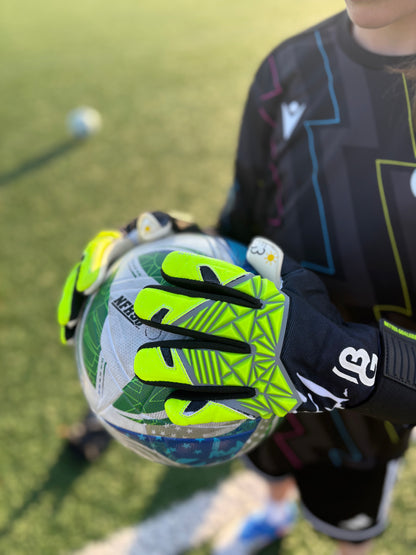 BG- Negative Cut Finger Black/Neon