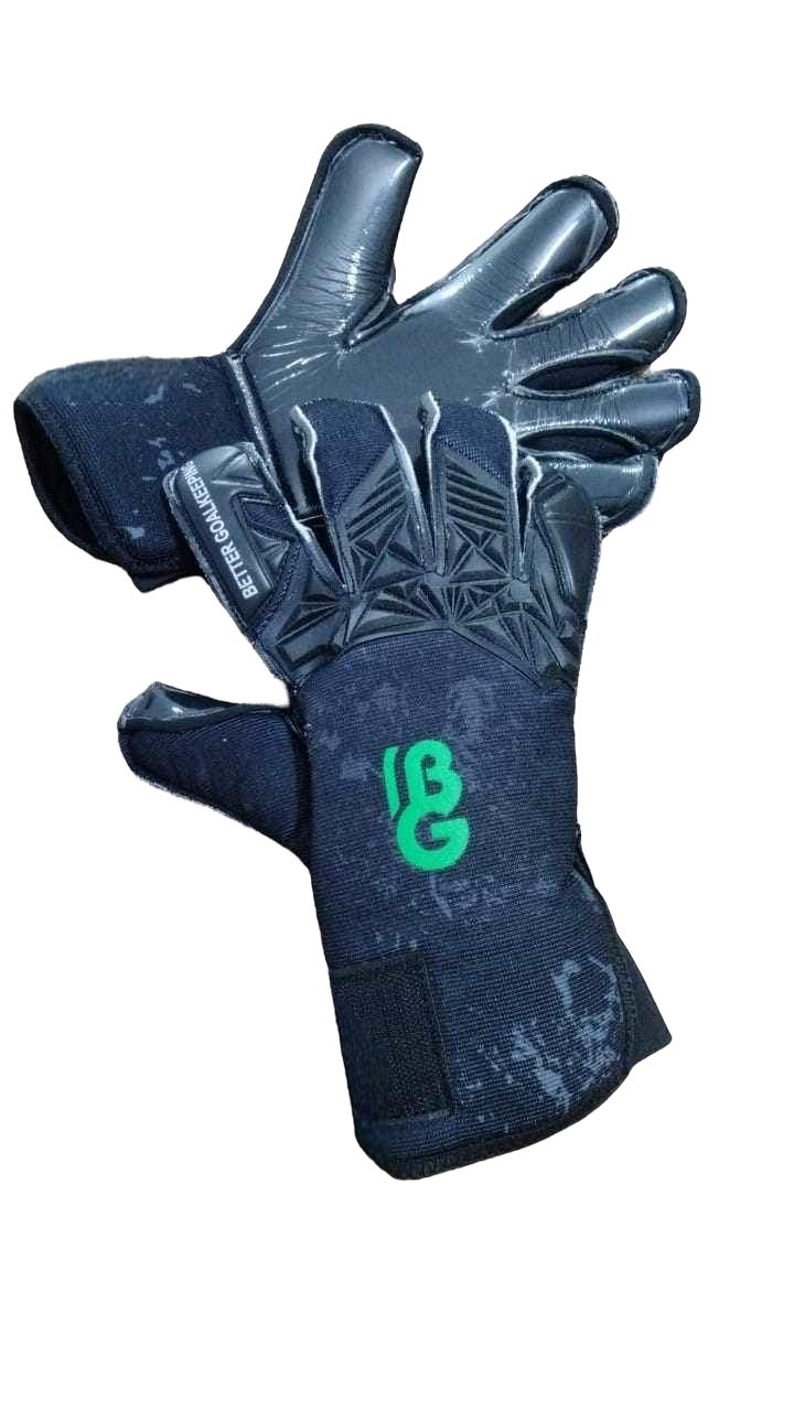 BG- Rolled Finger Black/Green